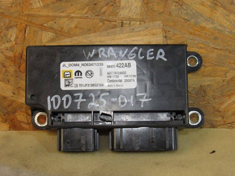 блок управления (другие) Jeep Wrangler 4 поколение 2021, 2.0 л., бензин, 68400422AB