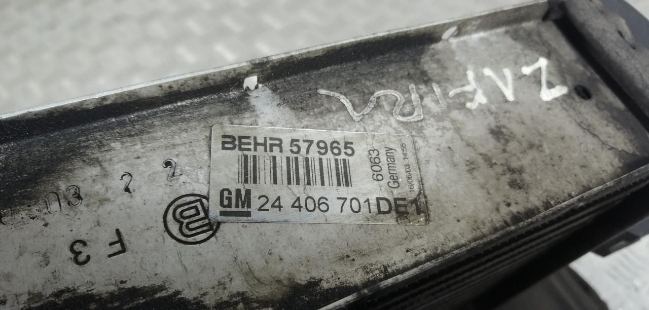 интеркулер Opel Zafira 1 поколение (A) 2002 - фото №1