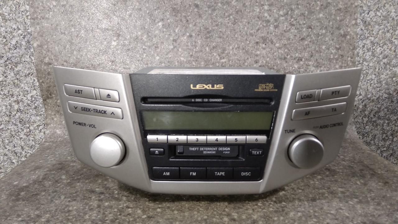магнитола Lexus RX 2 поколение (2003 - 2006), 3.3 л., i, АКПП, 86120-48550, FX-MG8947ZT - фото №1