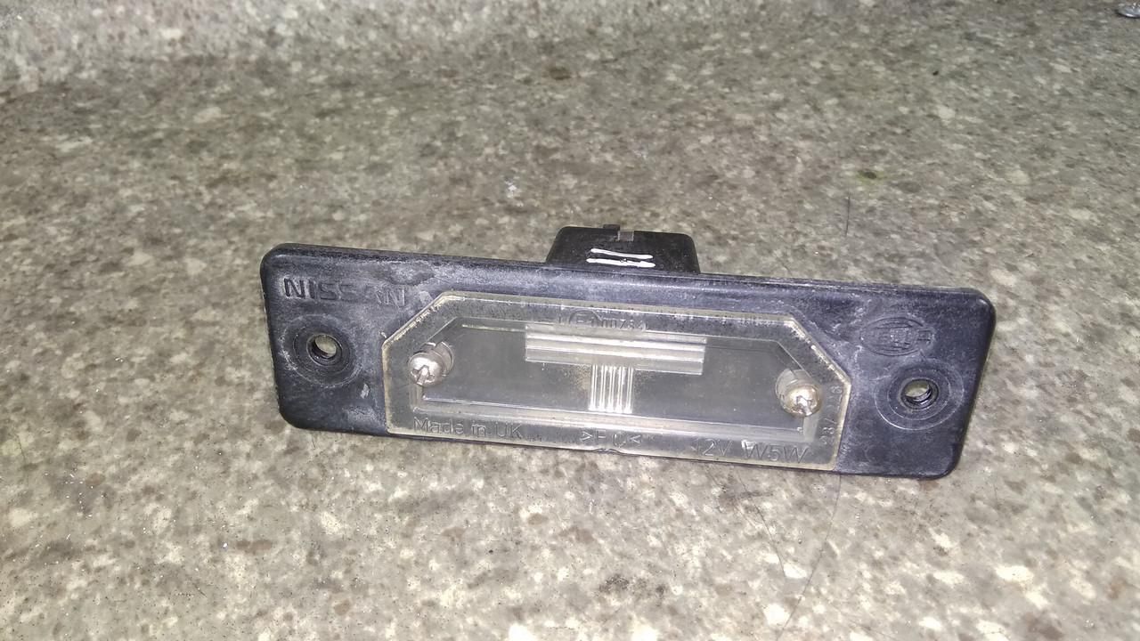 подсветка номера Nissan Primera P11 1999 - фото №1