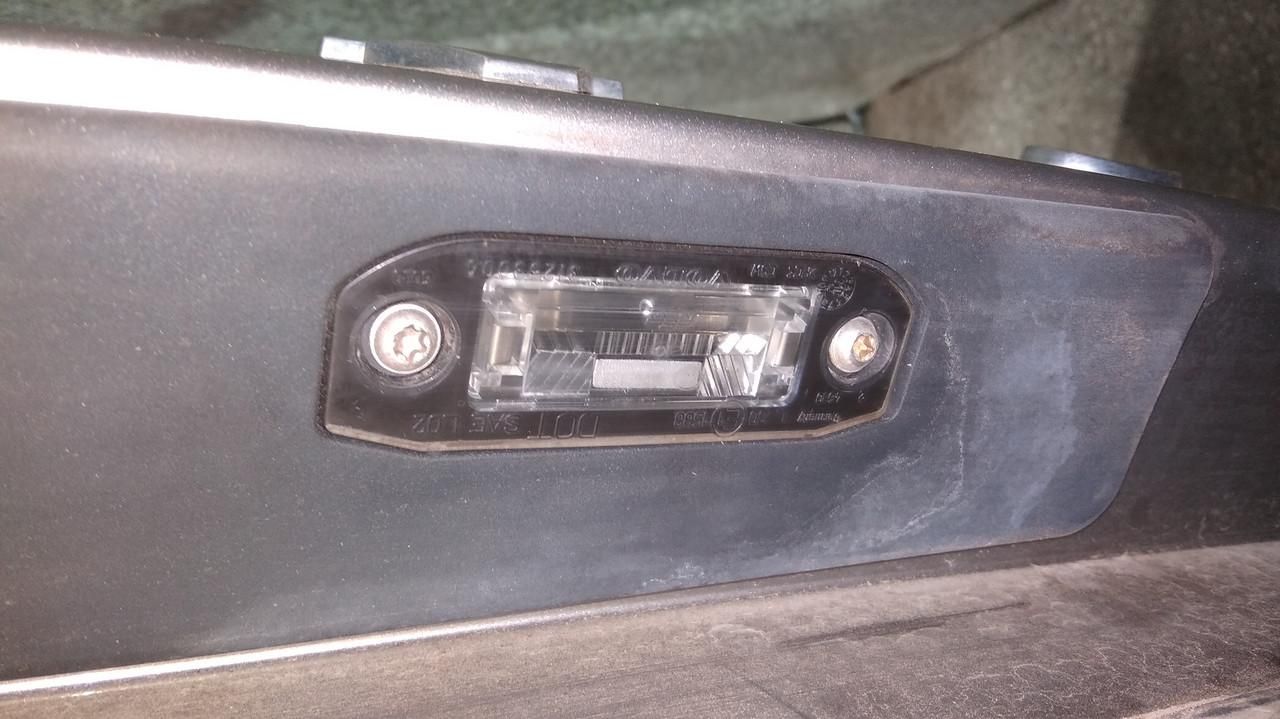 подсветка номера Volvo V70 3 поколение 2010 - фото №1