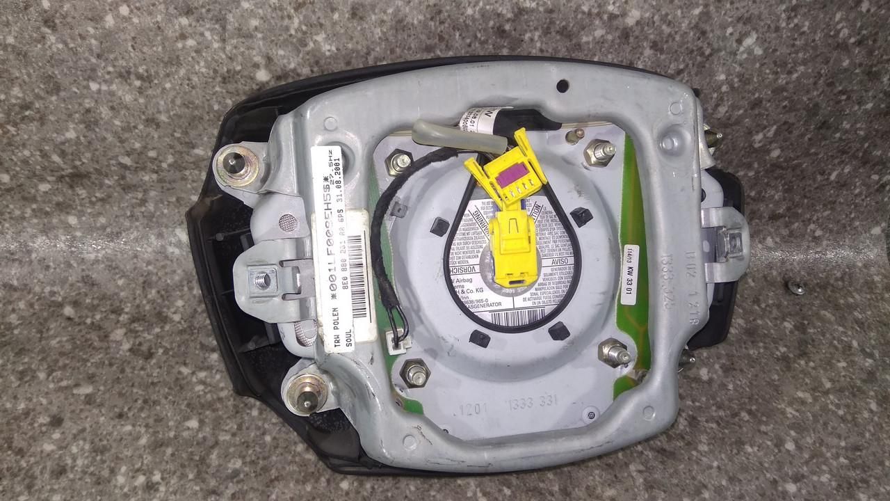 подушка безопасности водителя Audi A4 B6 2002 - фото №1