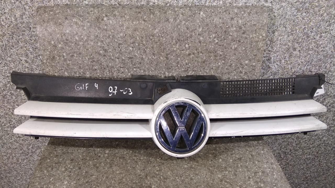 решетка радиатора Volkswagen Golf 4 поколение (1997 - 2006), 1J0853655D - фото №1