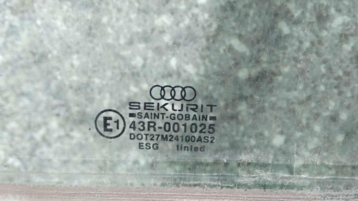 стекло двери задней левой Audi 100 4A/C4 1993 - фото №1