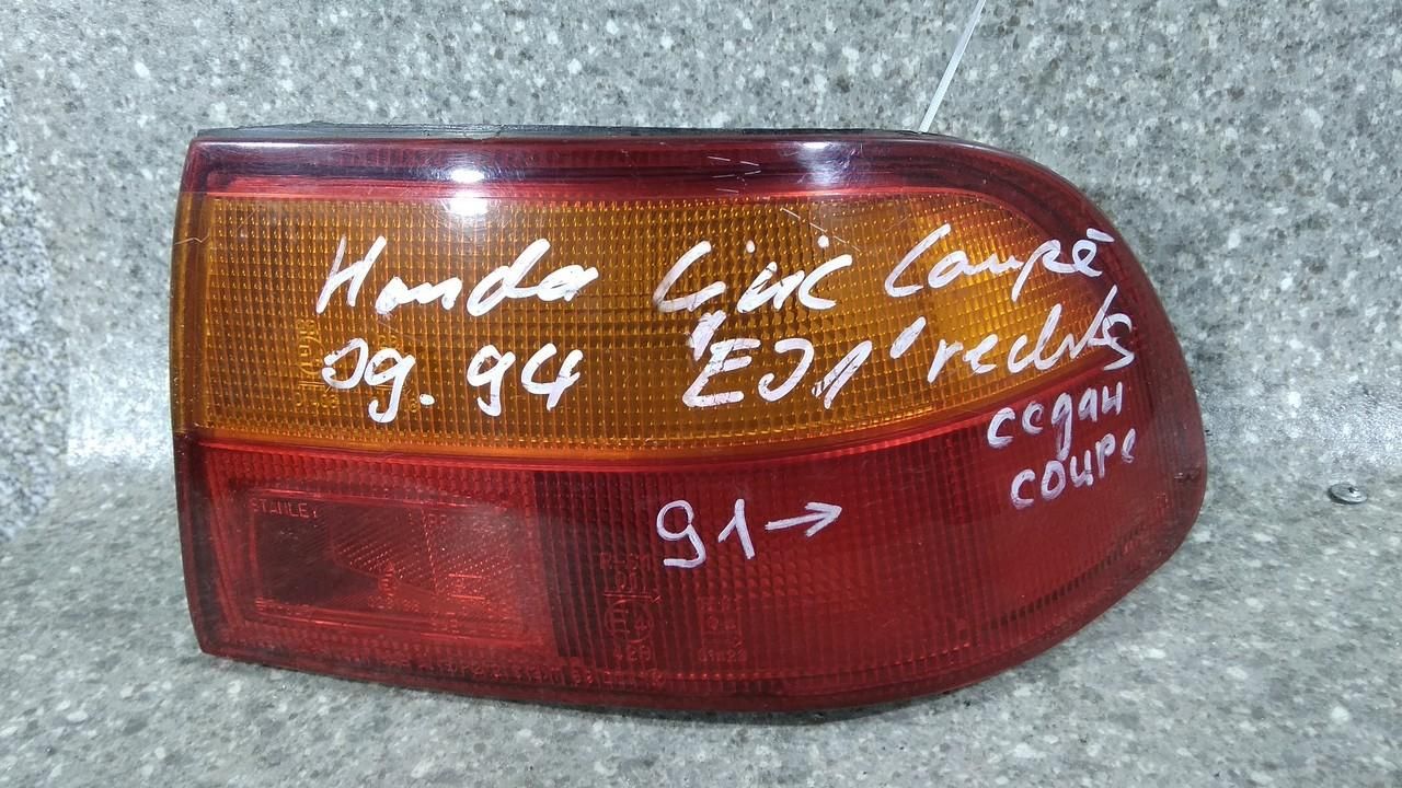 фонарь задний правый Honda Civic 5 поколение (1991 - 1997), седан - фото №1