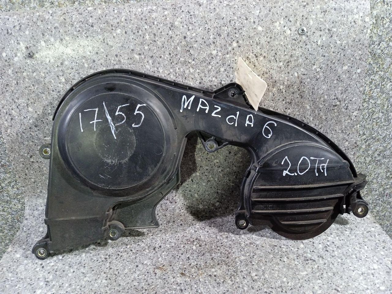 защита (кожух) ремня ГРМ Mazda 6 GG 2004, 2.0 л., cTDi, RF5C, дизель, RF5C10510 - фото №1