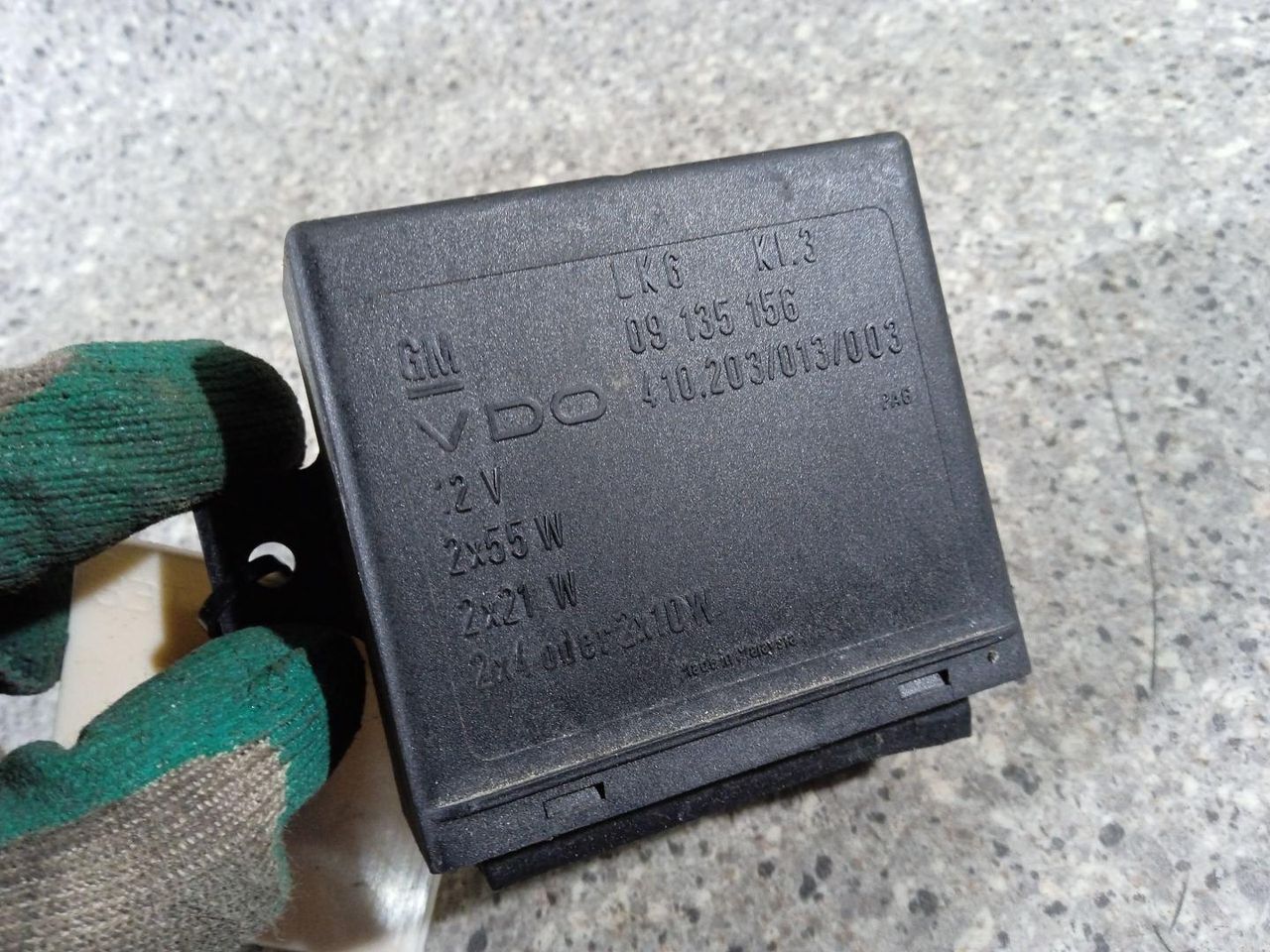 блок комфорта Opel Zafira 1 поколение (A) 2001, 09135156 - фото №1