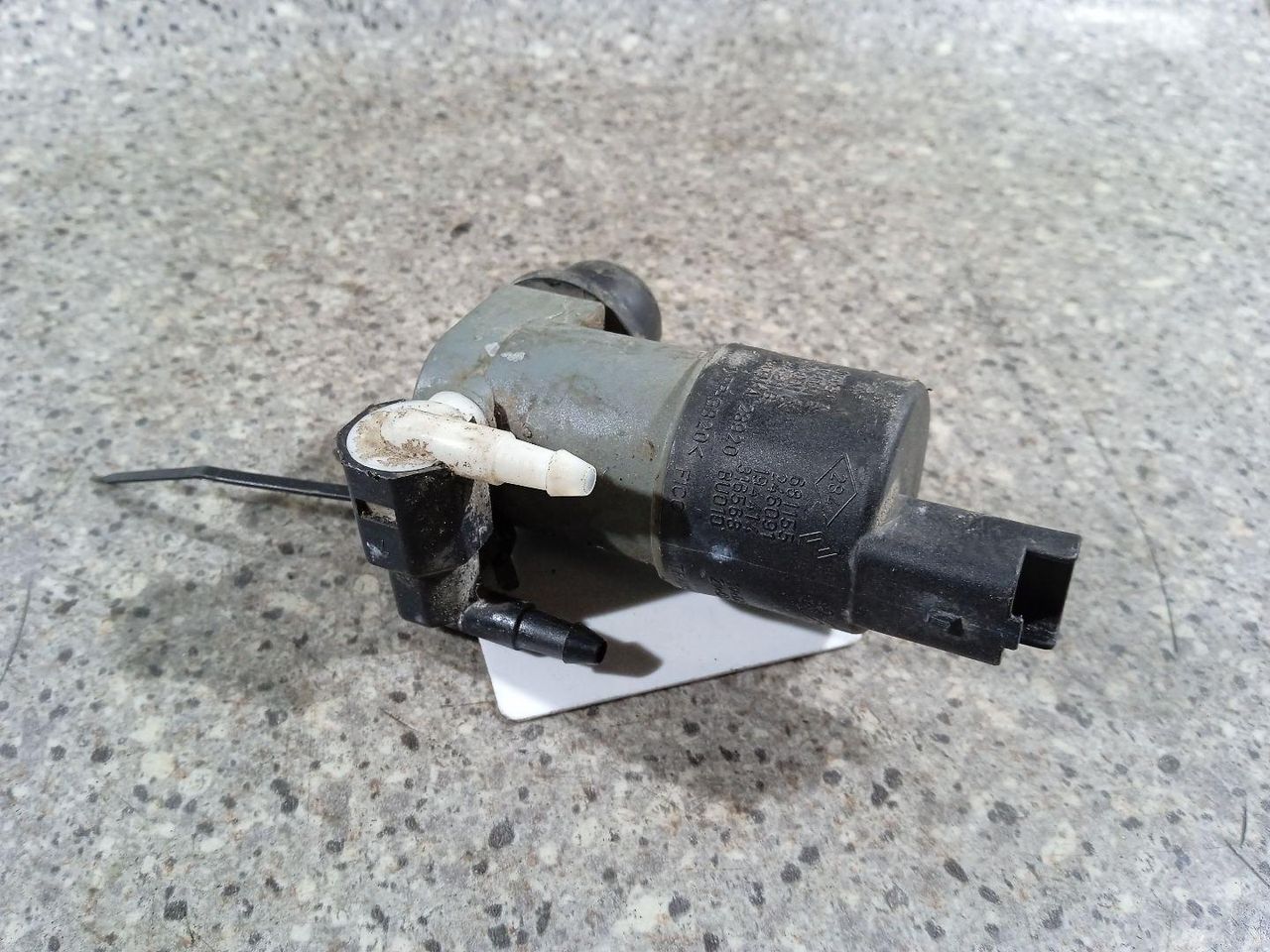 насос (моторчик) омывателя стекла Nissan Qashqai 1 поколение (2006 - 2010), 9641553980, 9641553880 - фото №1
