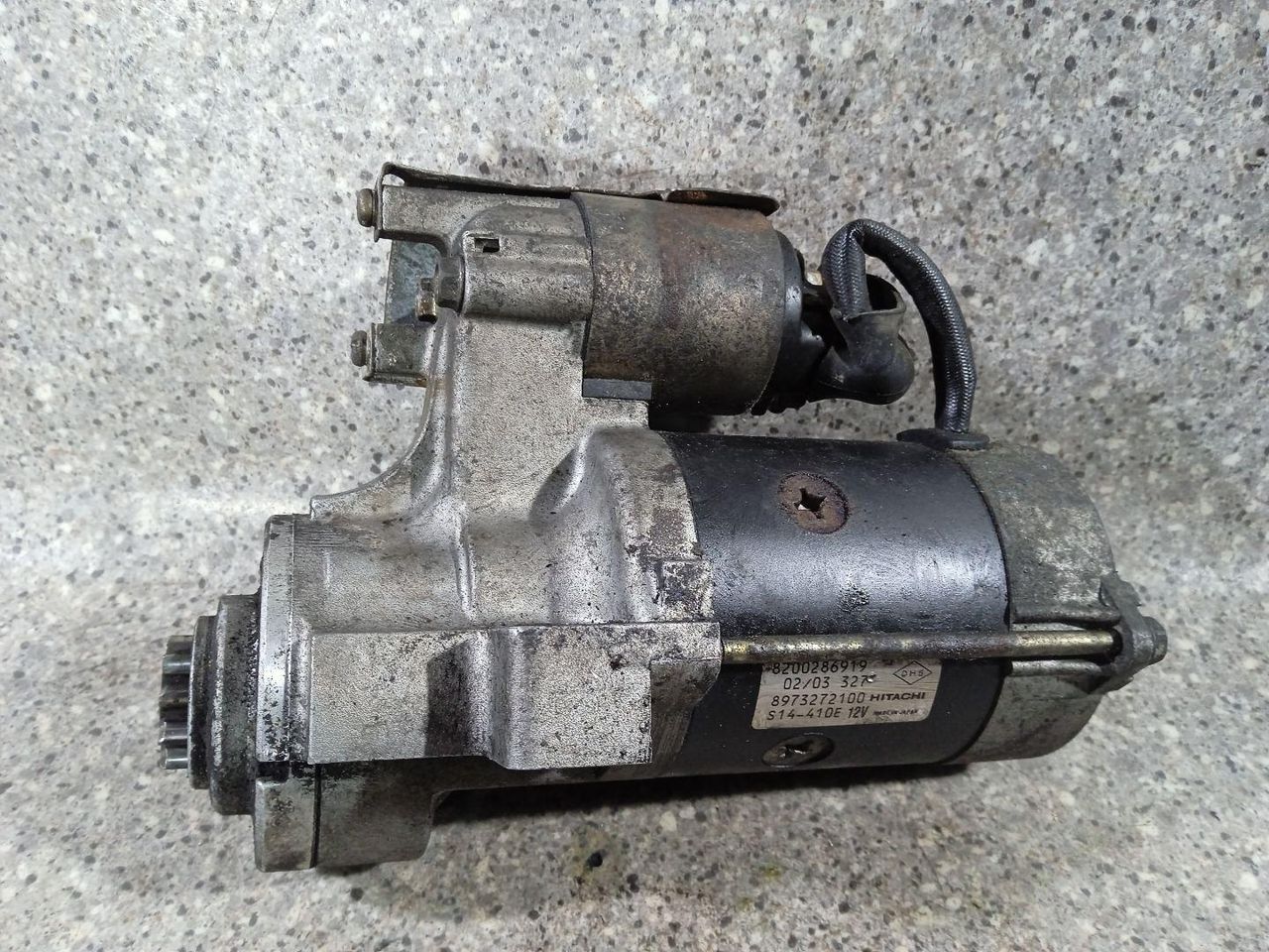 стартер Renault Vel Satis 1 поколение (2002 - 2005), 3.0 л., DCi, P9X 701, дизель, АКПП, 8200286919, 8973272100 - фото №1