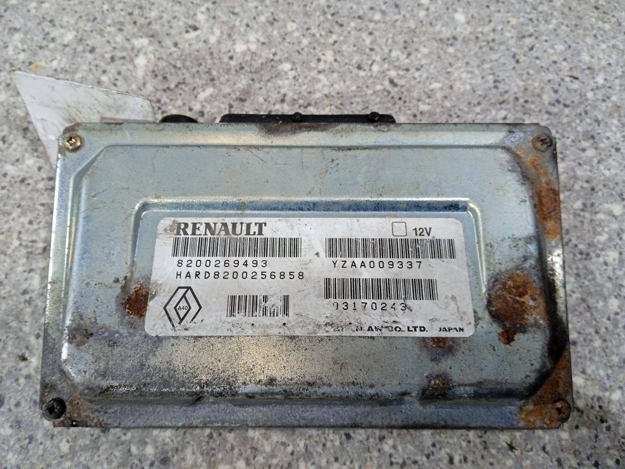 блок управления АКПП Renault Vel Satis 1 поколение (2002 - 2005), 3.0 л., DCi, дизель, АКПП, 8200269493 - фото №1
