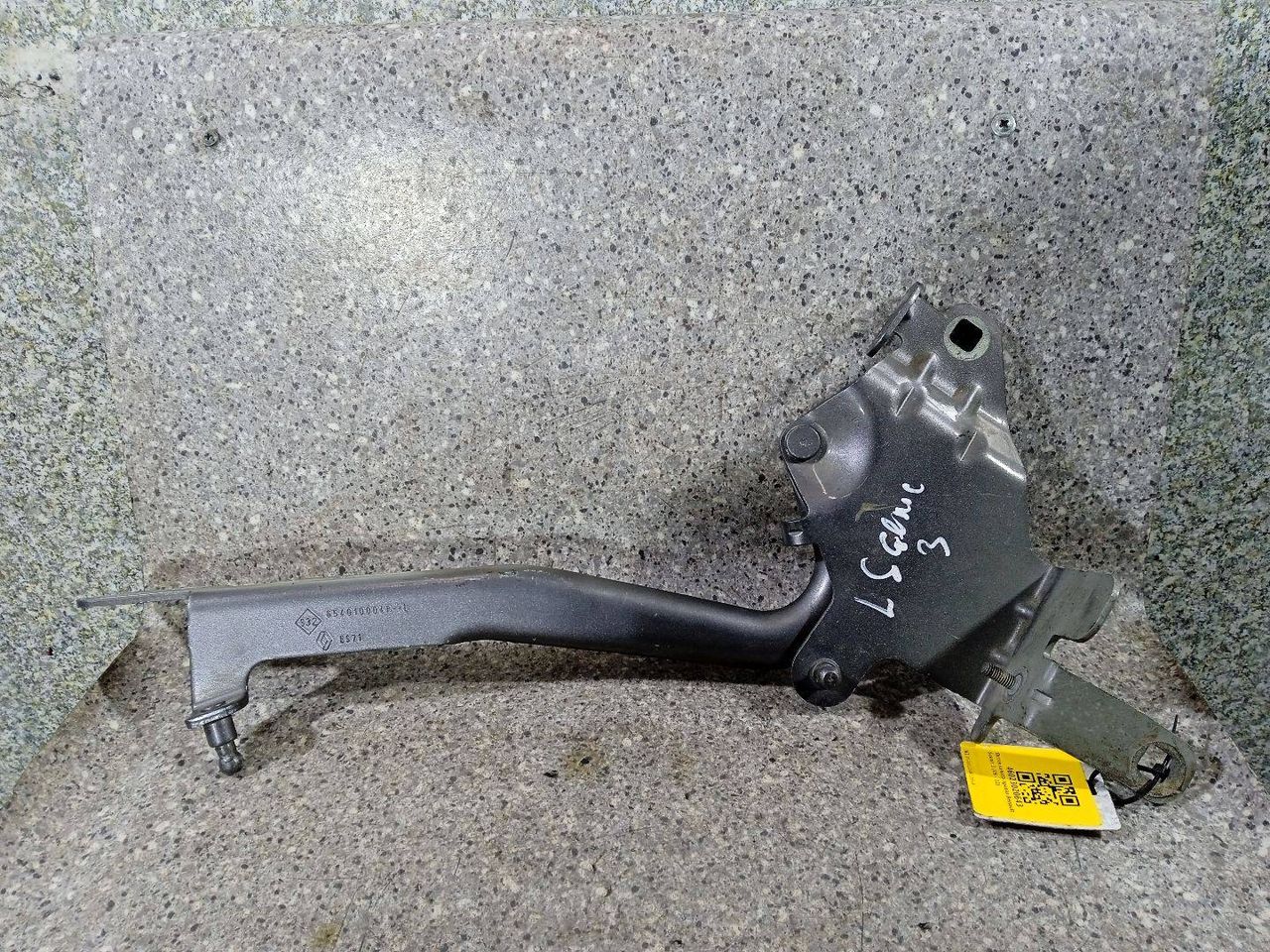 петля капота левая Renault Scenic 3 поколение (2009 - 2012), 654010004R - фото №1