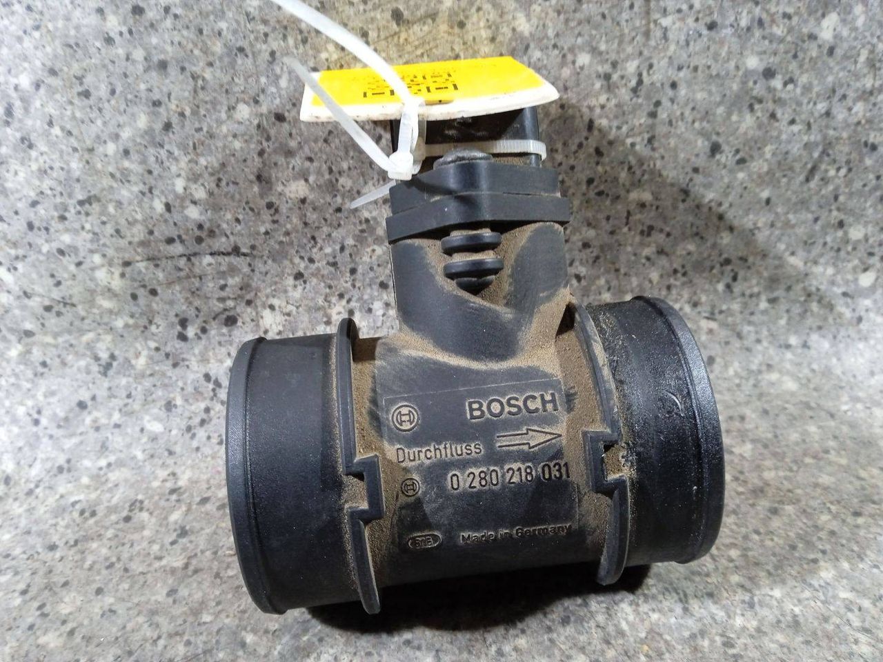 расходомер воздуха Opel Corsa D (2006 - 2010), бензин, 0280218031 - фото №1