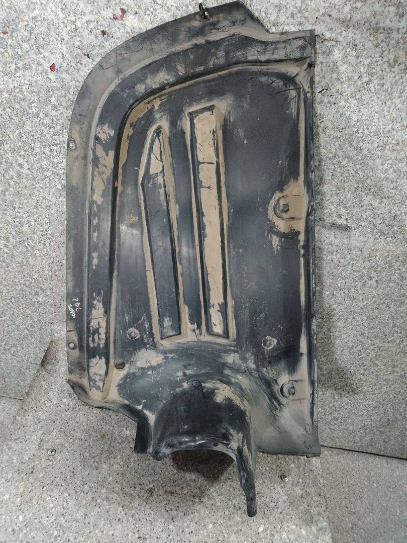 защита бампера заднего Volkswagen Passat B6 (2005 - 2010), 3C0825216B - фото №1