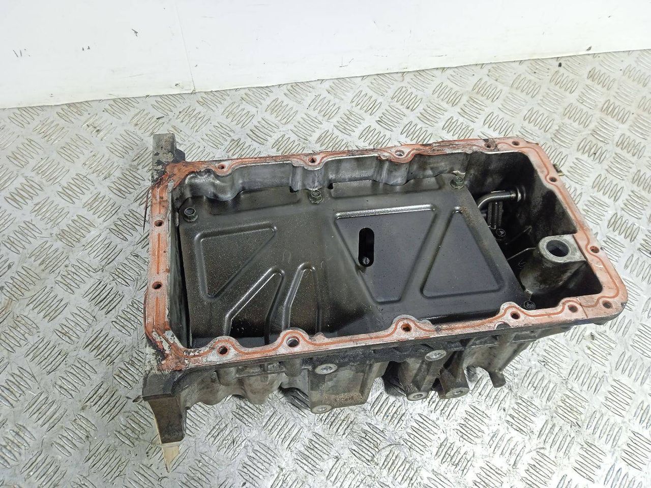 масляный поддон Renault Vel Satis 1 поколение (2002 - 2005), 3.0 л., DCi, P9X 701, дизель, АКПП - фото №1