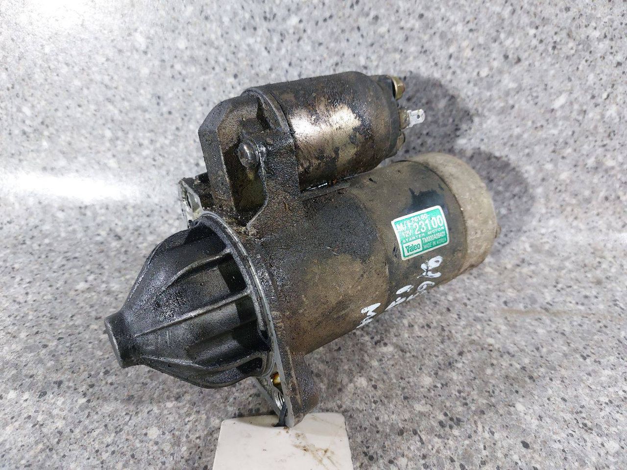 стартер Hyundai Matrix 1 поколение (2001 - 2005), 1.8 л., i, бензин, 36100-23100, TM000A08401 - фото №1