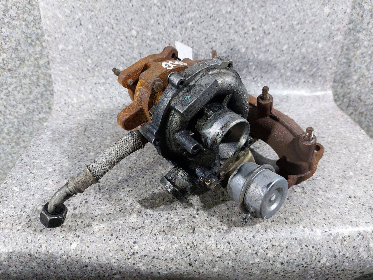 турбина Volkswagen Polo 5 поколение (2009 - 2015), 1.4 л., TDi, BNM, дизель, 045253019G - фото №1
