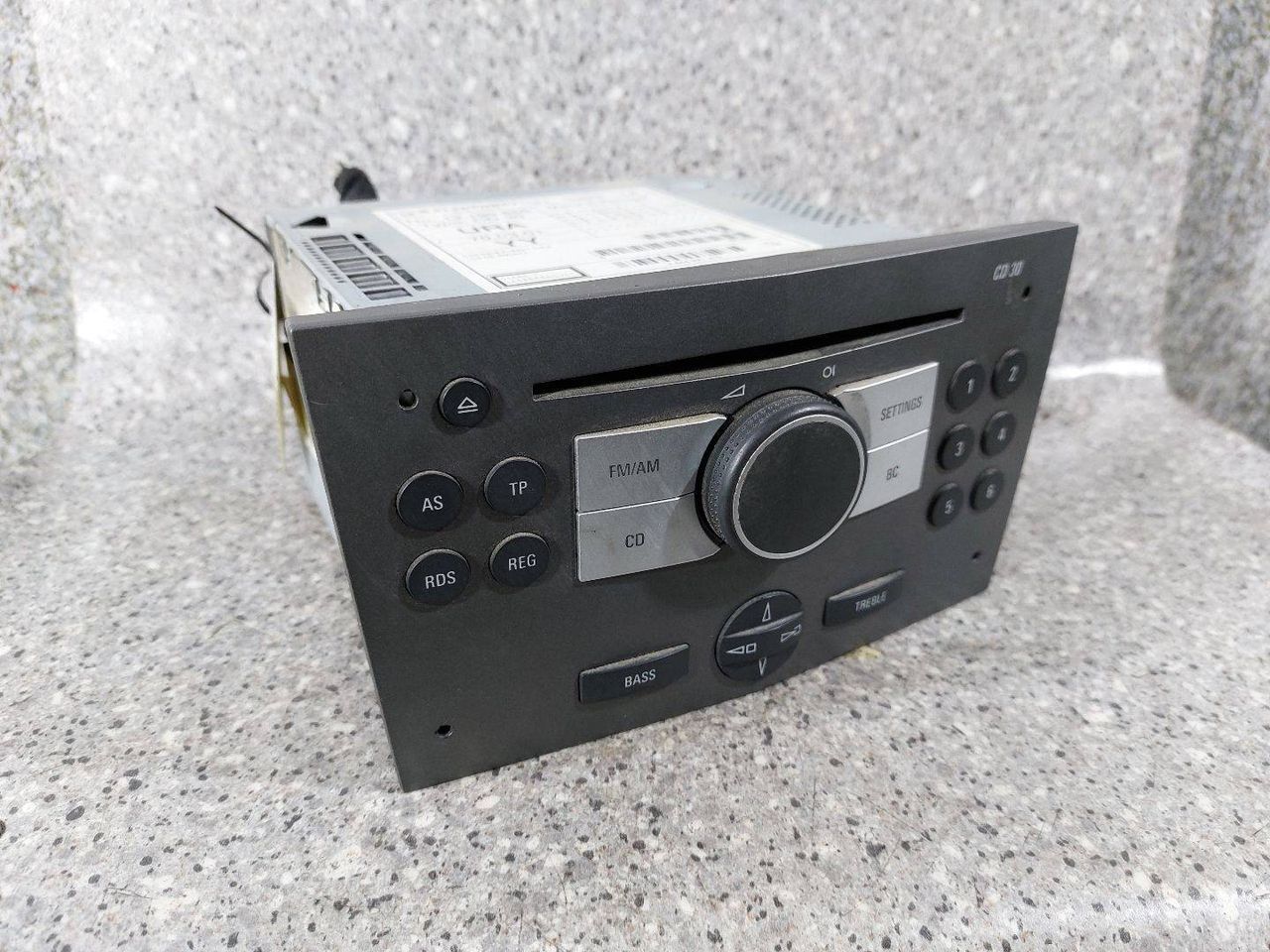 магнитола Opel Astra H (2004 - 2007), 453116246, 130190856 - фото №1