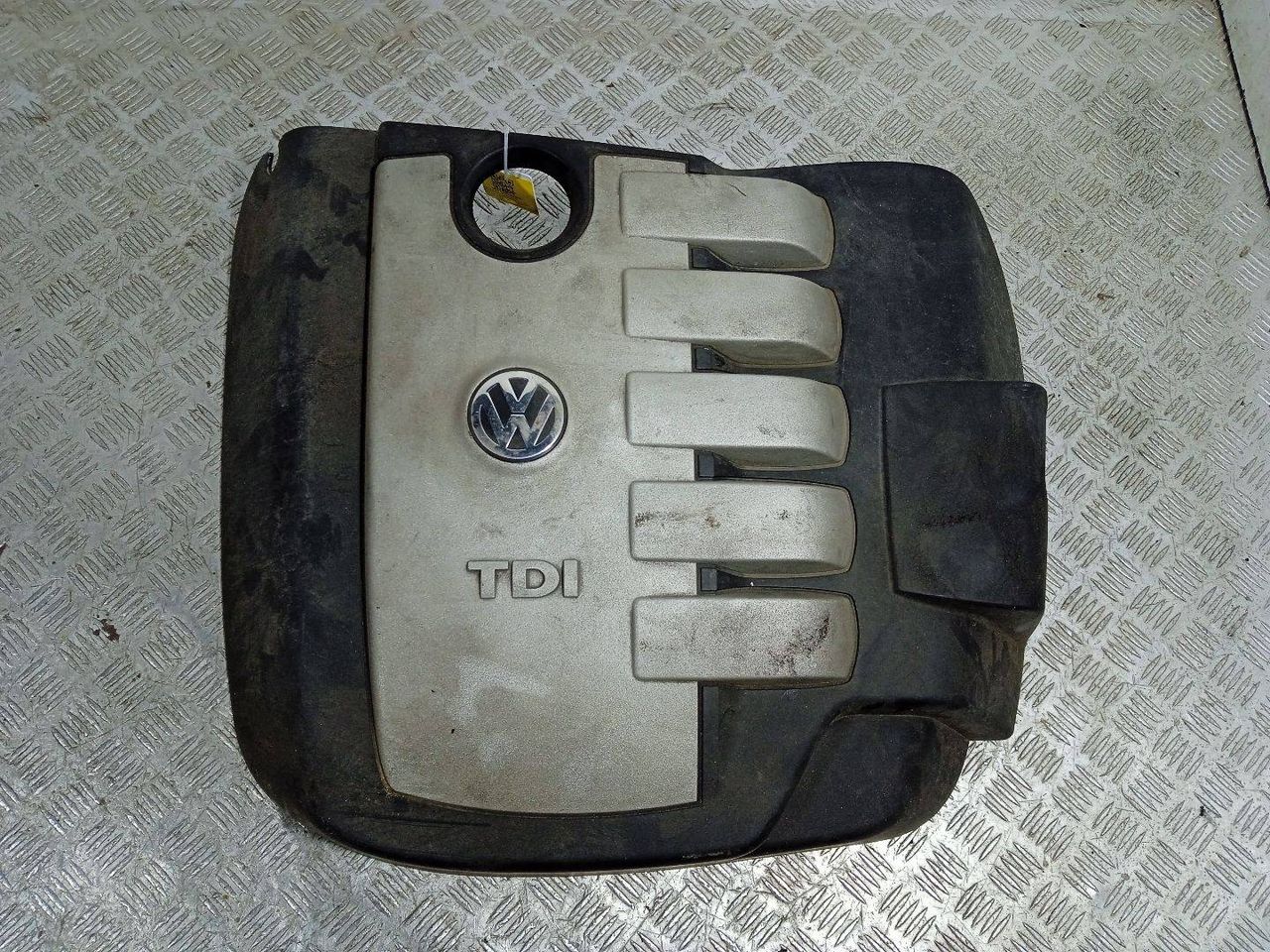 декоративная крышка двигателя Volkswagen Touareg 1 поколение (2002 - 2007), 2.5 л., TDi, дизель, полный привод, 070103927 - фото №1