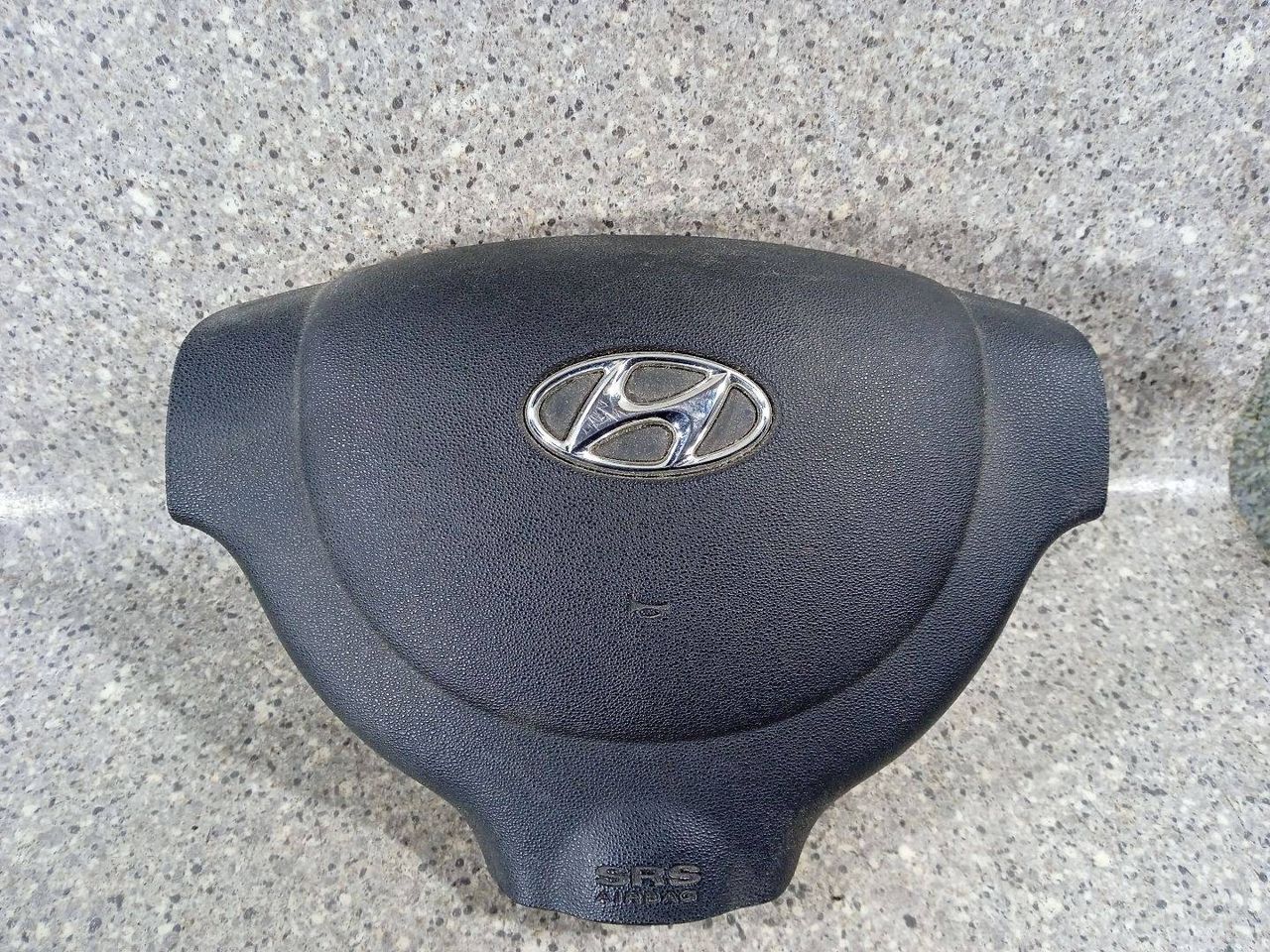 подушка безопасности водителя Hyundai i10 1 поколение (2007 - 2009), 569000X000CH - фото №1