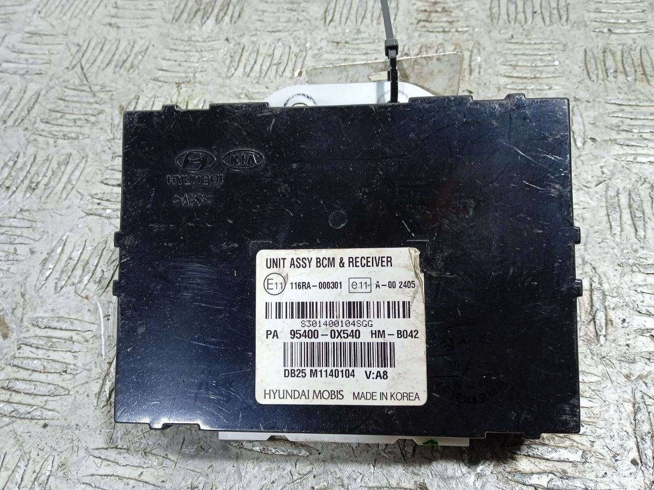 блок комфорта Hyundai i10 1 поколение (2007 - 2009), хетчбэк 5 дв., 95400-0X540 - фото №1