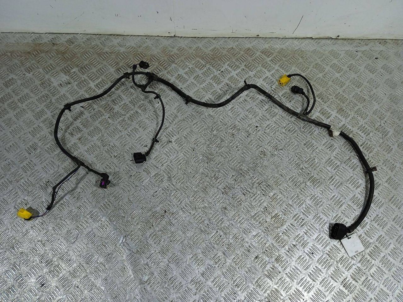 проводка двигателя Volkswagen Touareg 1 поколение (2002 - 2007), 2.5 л., TDi, BAC, дизель, МКПП, полный привод, 7L6971073 - фото №1