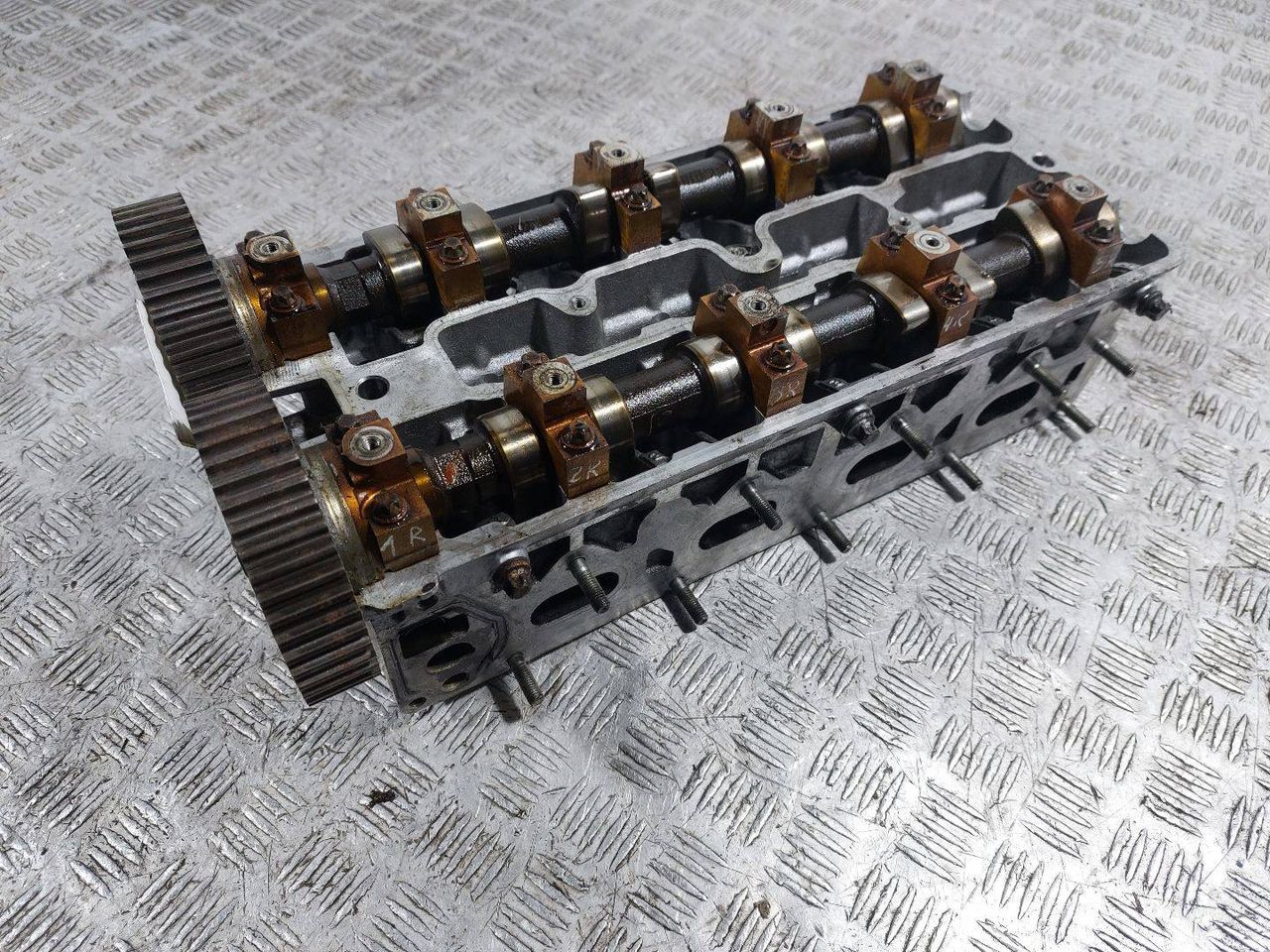 головка блока цилиндров Opel Astra G (1998 - 2009), 2.0 л., Ti, Z 20 LET, бензин, 90423754 - фото №1