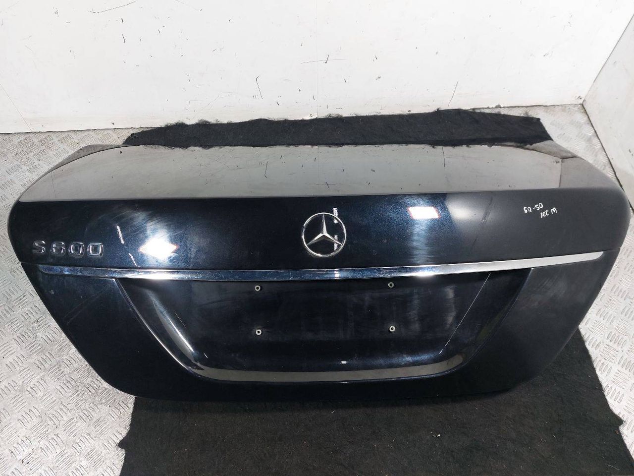 крышка багажника (дверь 3-5) Mercedes-Benz S-Класс W221 (2005 - 2009), 5.5 л., i, АКПП, задний привод - фото №1