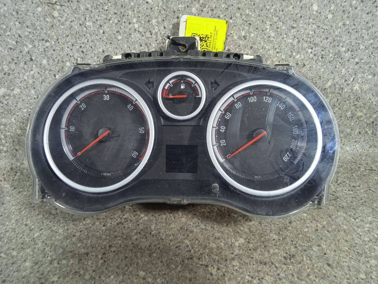 щиток приборов (приборная панель) Opel Corsa D (2006 - 2010), 1.7 л., CDTi, дизель, МКПП, 1303304B, P0013264286 - фото №1