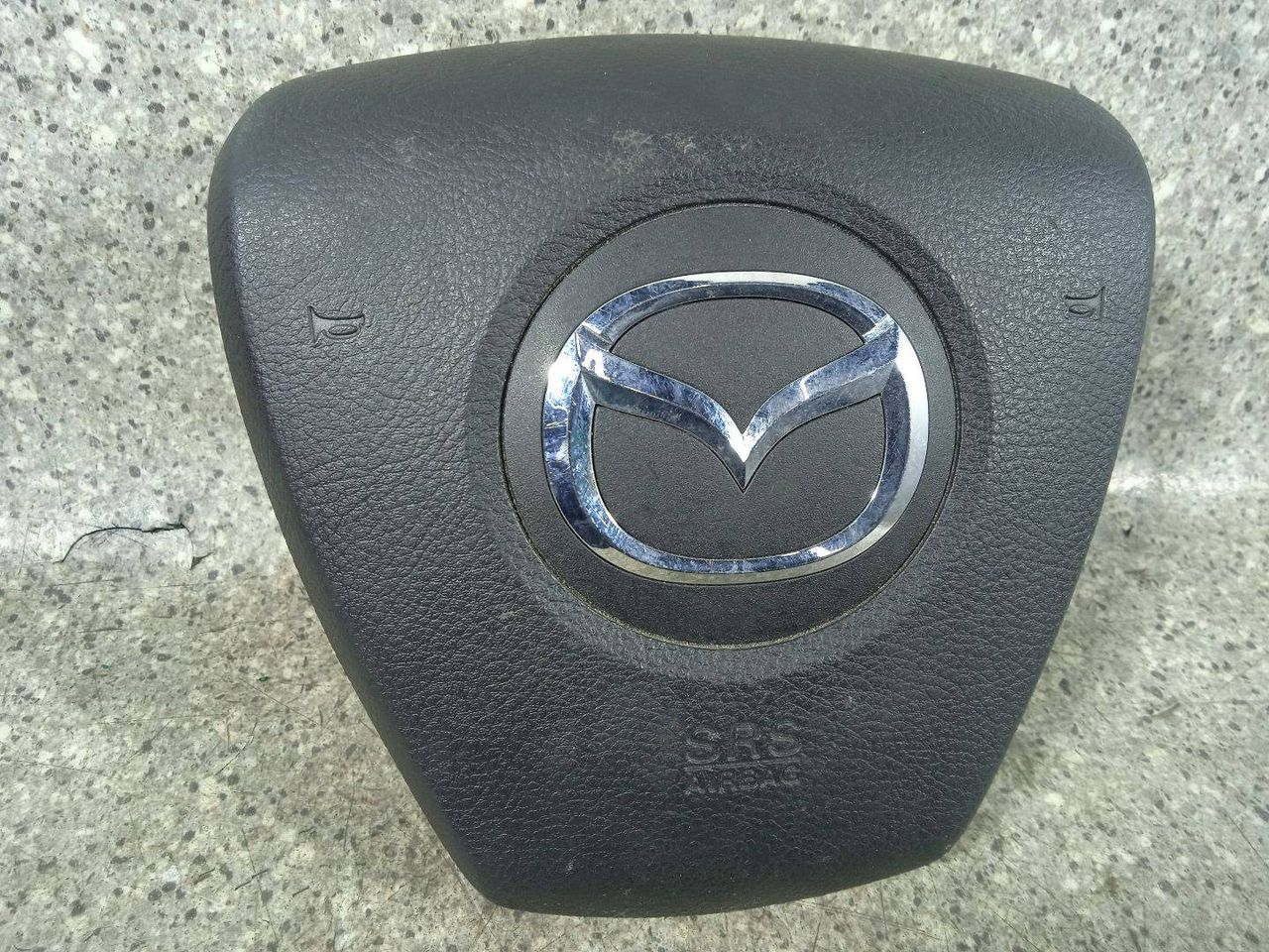 подушка безопасности водителя Mazda 6 GH (2007 - 2012), 2.2 л., cTDi, МКПП, GS1E57K00 - фото №1
