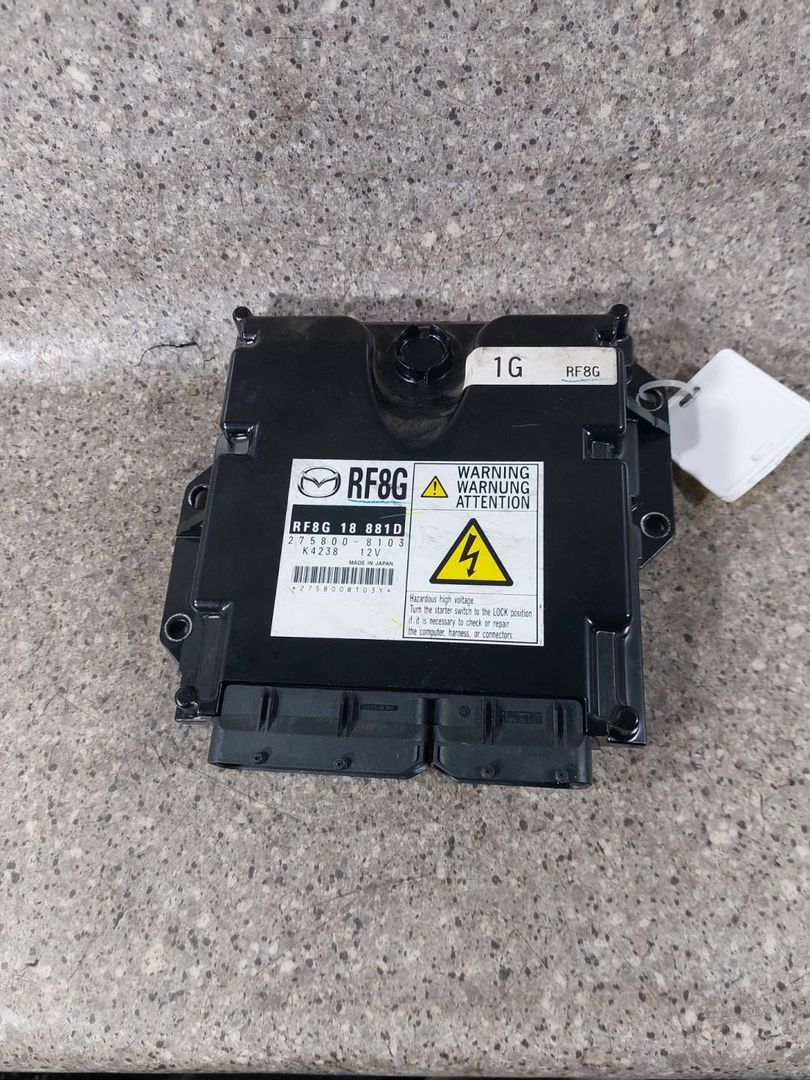 блок управления двигателем Mazda 6 GH (2007 - 2012), 2.0 л., cTDi, RF7J, дизель, МКПП, 2758008103, RF8G18881D - фото №1