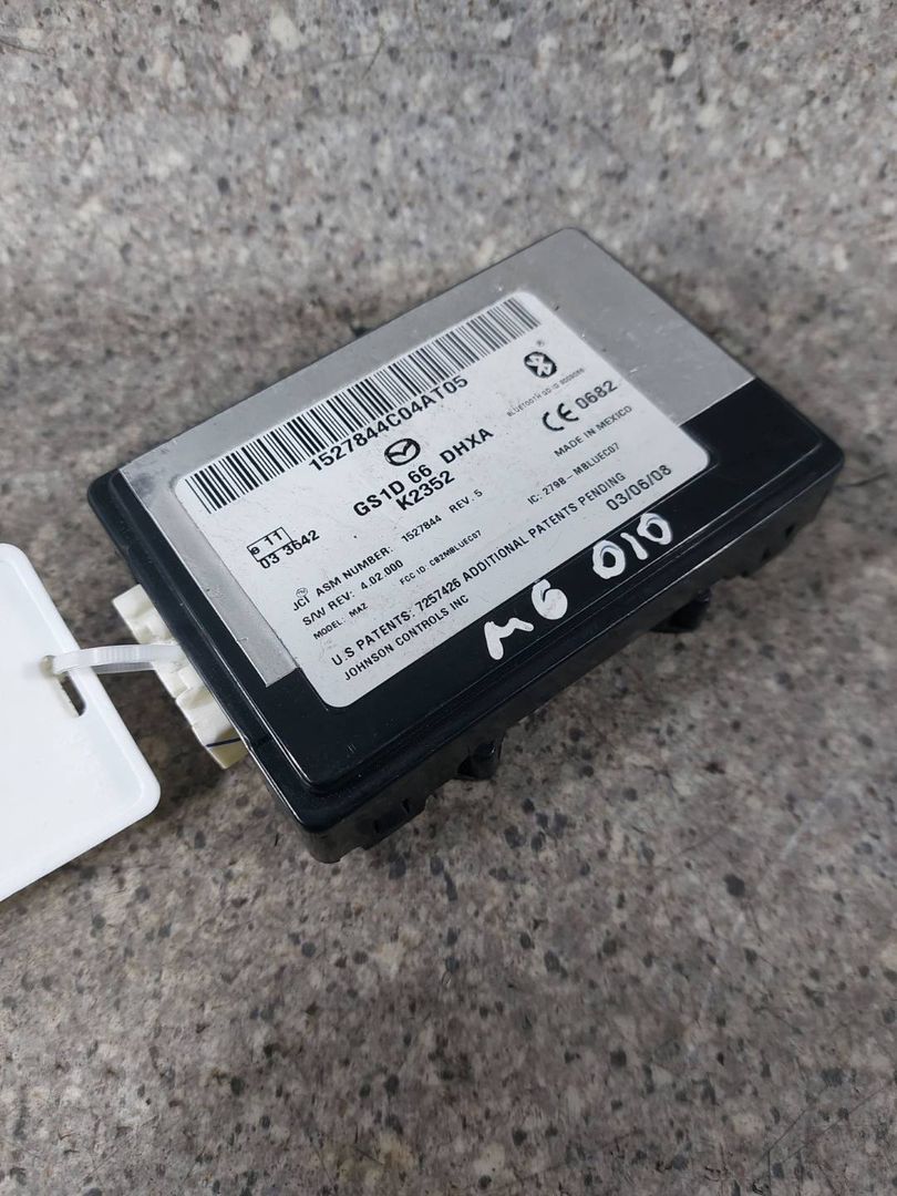блок Bluetooth Mazda 6 GH (2007 - 2012), 2.0 л., cTDi, RF7J, дизель, МКПП, GS1D66DHXA - фото №1