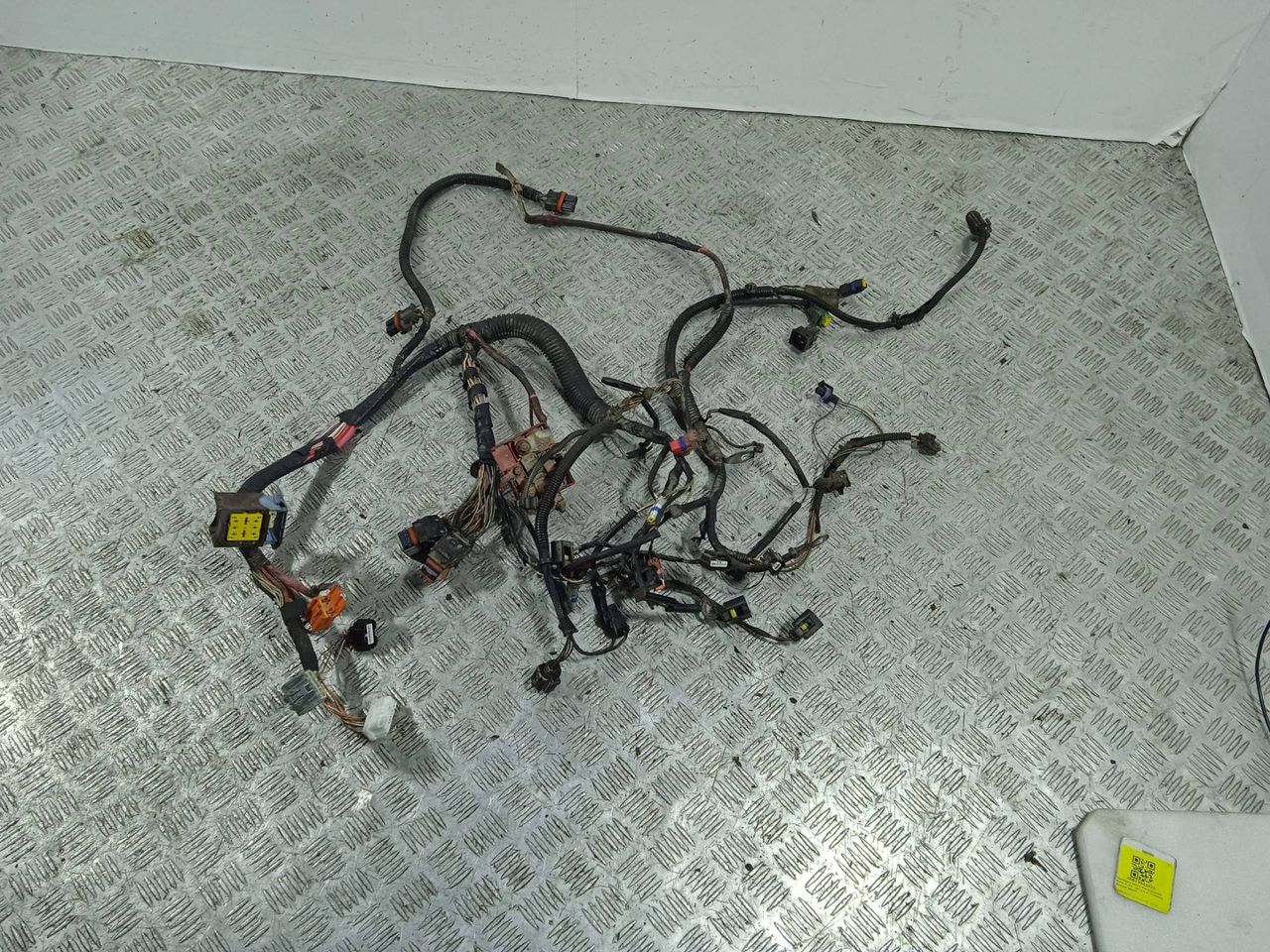 проводка двигателя Renault Megane 2 поколение (2002 - 2006), 1.5 л., DCi, K9K 732, дизель, МКПП, 8200553455 - фото №1