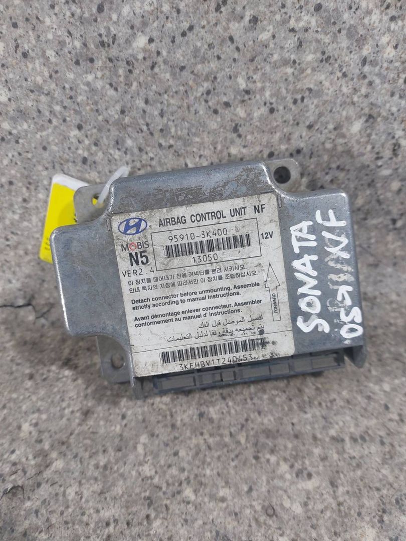 блок AirBag Hyundai Sonata NF (2005 - 2008), 95910-3K400 - фото №1