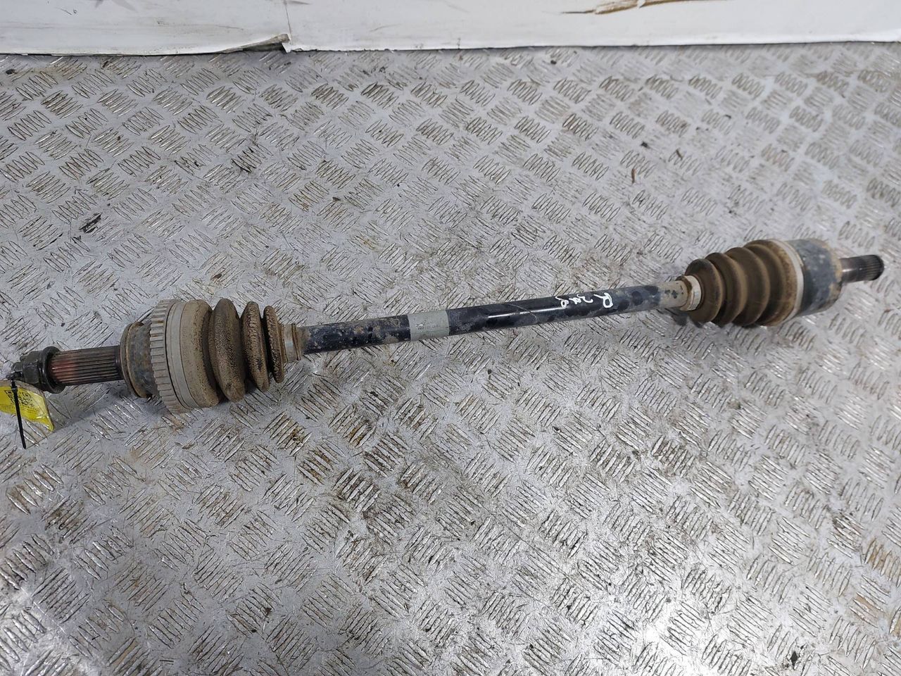 полуось задняя (приводной вал, ШРУС) Hyundai Santa Fe 2 поколение (CM) (2005 - 2010), 2.2 л., CRDi, полный привод, 49600-2B010 - фото №1