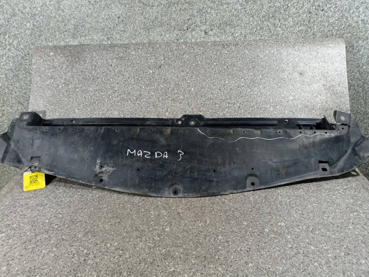 защита бампера (кенгурятник) Mazda 3 BL (2008 - 2011), 1.6 л., дизель, хетчбэк 5 дв. - фото №1