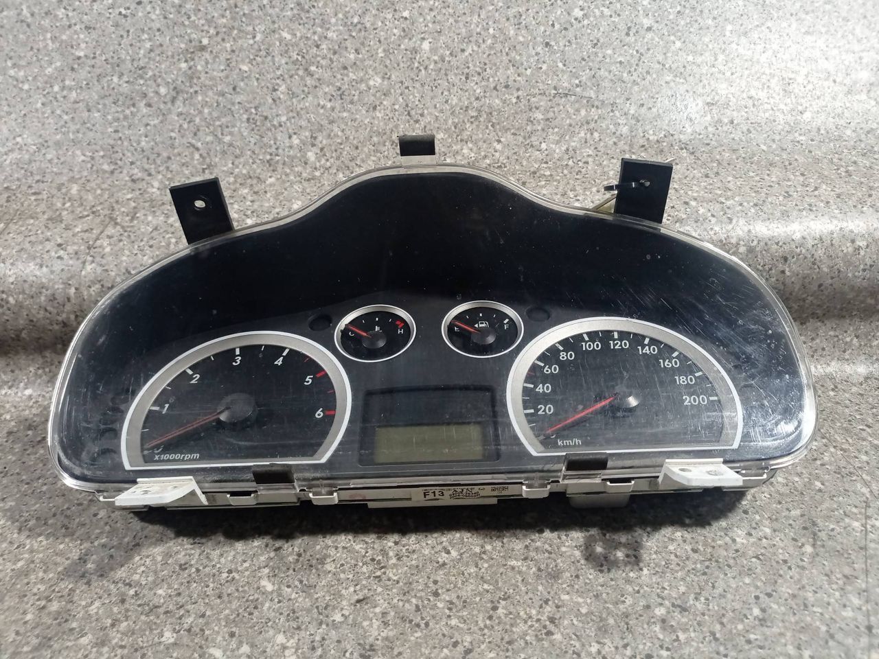 щиток приборов (приборная панель) Hyundai Santa Fe 1 поколение (SM) (2000 - 2004), 2.0 л., CRDi, дизель, МКПП, полный привод, 94005-26340, 2006-08600H - фото №1
