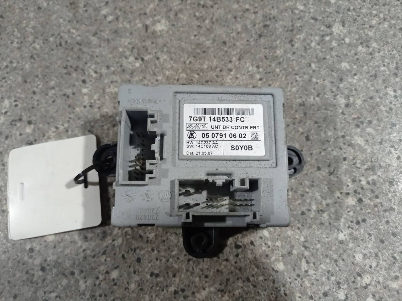 блок комфорта Ford Mondeo 4 поколение (2007 - 2010), 7G9T14B533FC, 0507910602 - фото №1