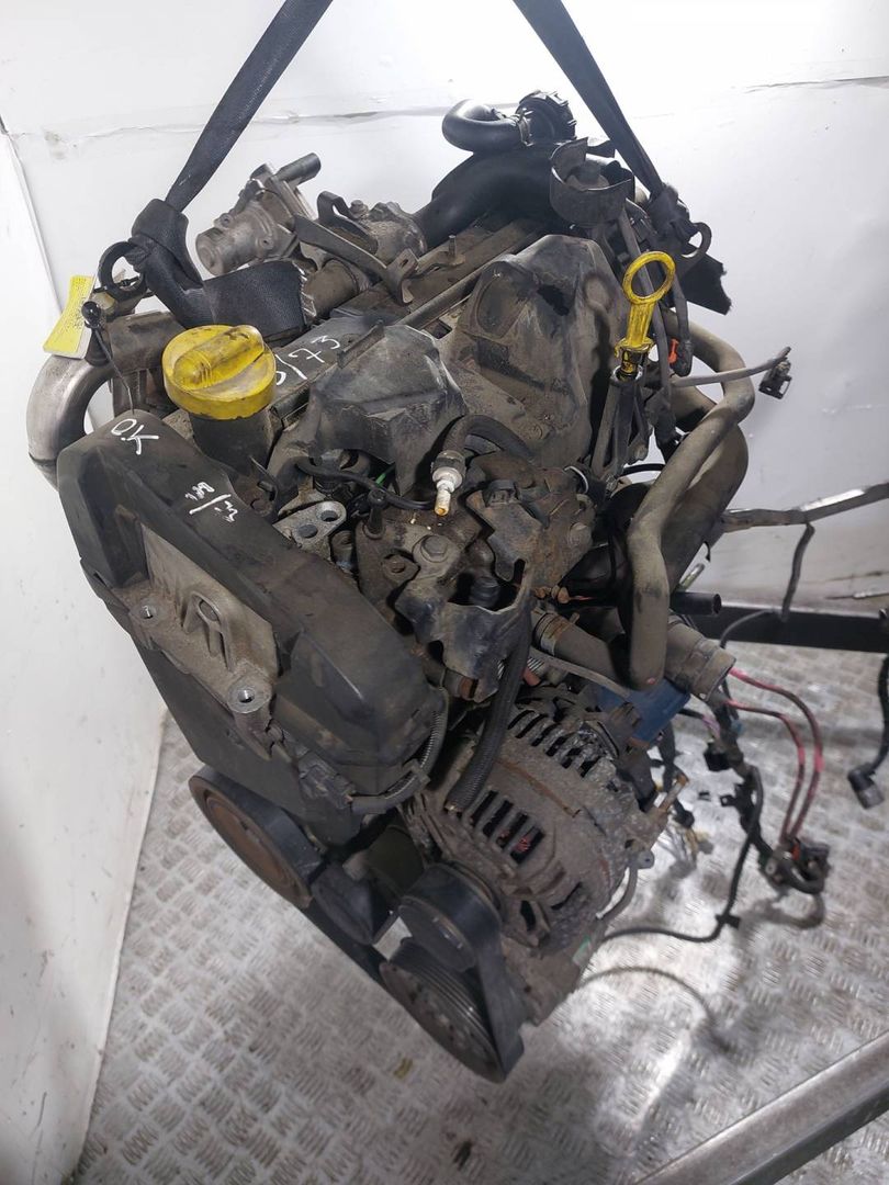 двигатель Renault Clio 3 поколение (2005 - 2009), 1.5 л., DCi, K9K 766, дизель, МКПП - фото №1