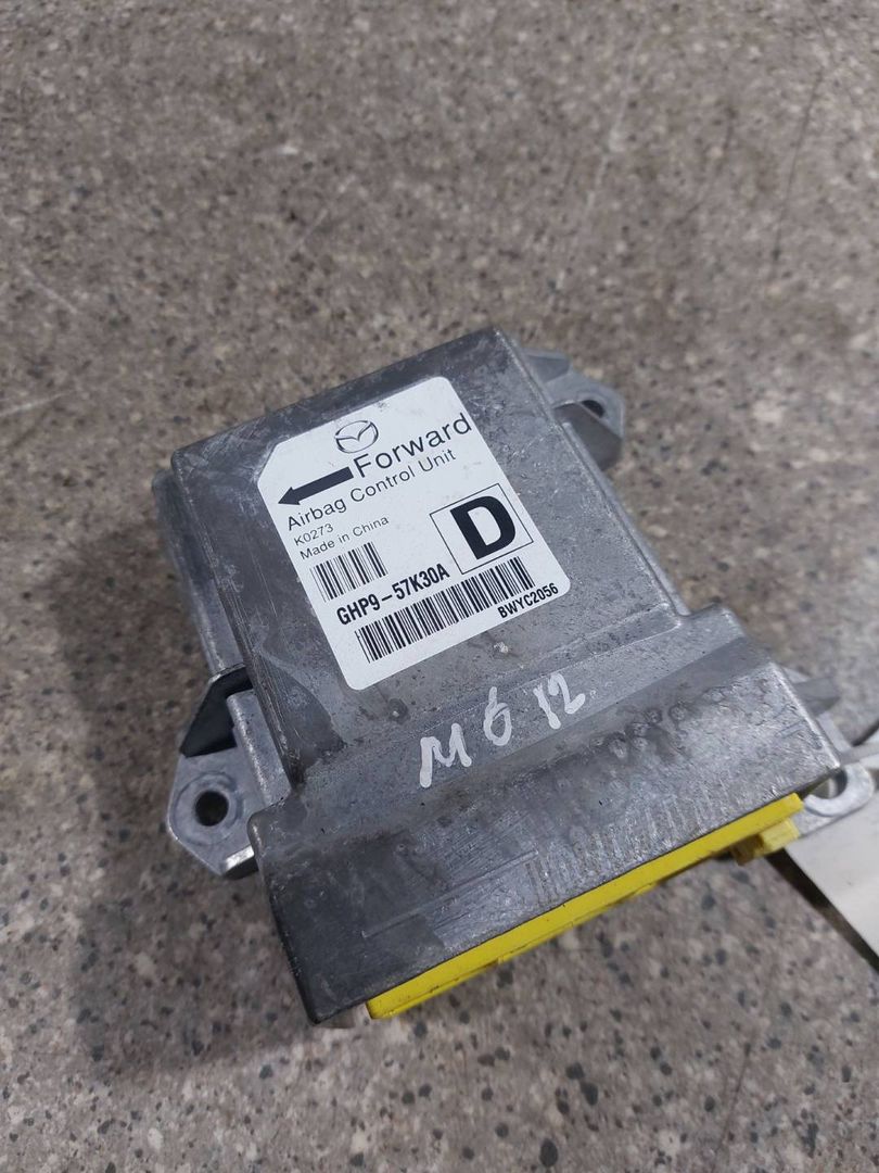 блок AirBag Mazda 6 GJ (2012 - 2015), 2.2 л., дизель, GHP9-57K30A - фото №1
