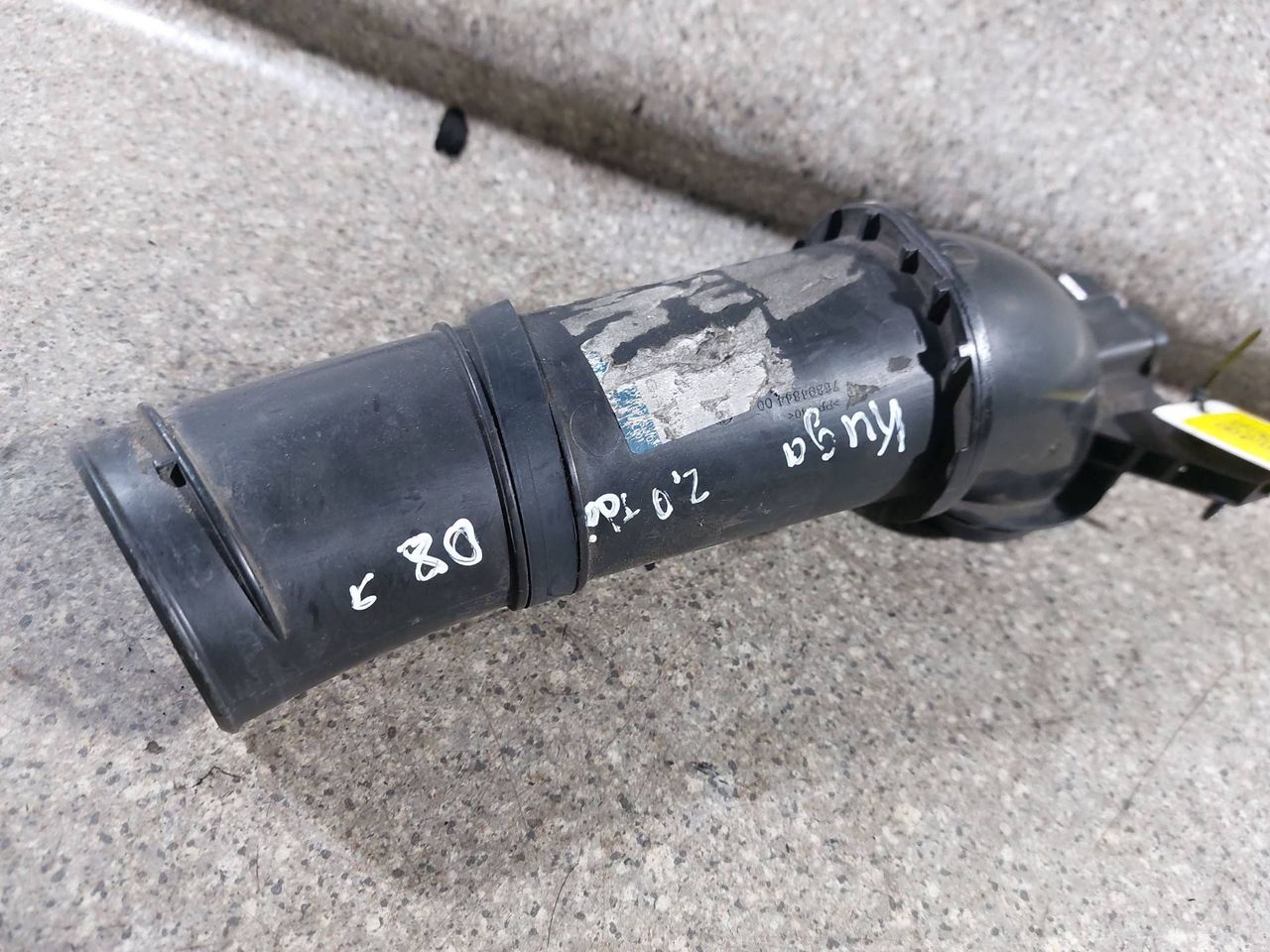 расходомер воздуха Ford Kuga 1 поколение (2008 - 2013), 2.0 л., TDCi, 7M5112B579BB, 7689484400 - фото №1