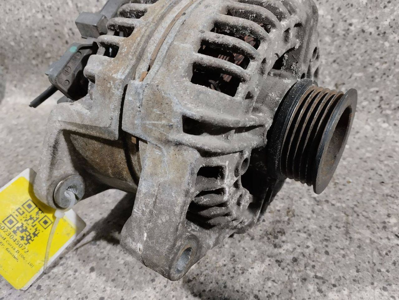 генератор Opel Corsa D (2006 - 2010), 1.2 л., i, Z 12 XEP, бензин, МКПП, 0124425021, 55556068 - фото №1