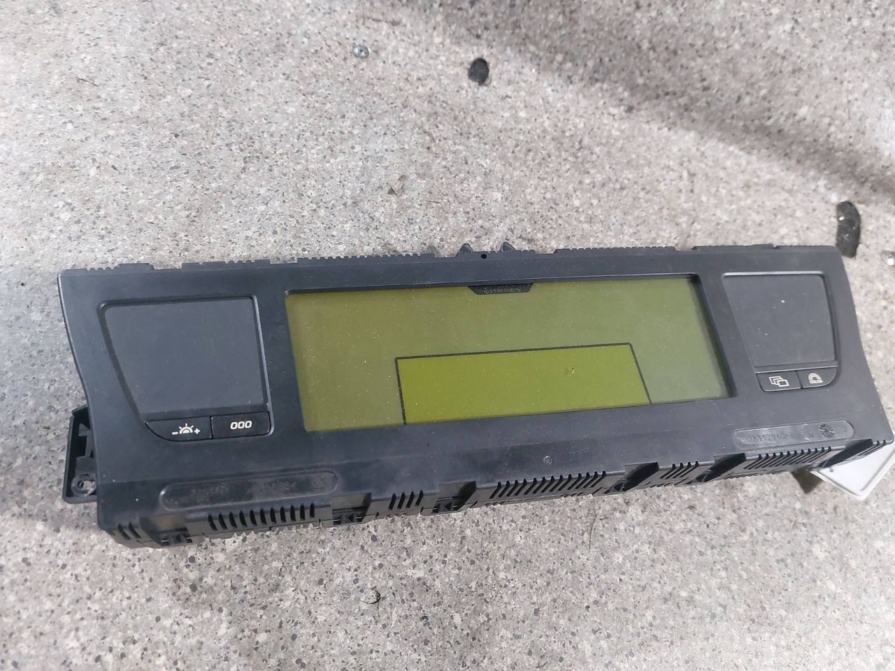 щиток приборов (приборная панель) Citroen C4 Picasso 1 поколение (2006 - 2013), 1.6 л., HDi, дизель, МКПП, P9666217280 - фото №1