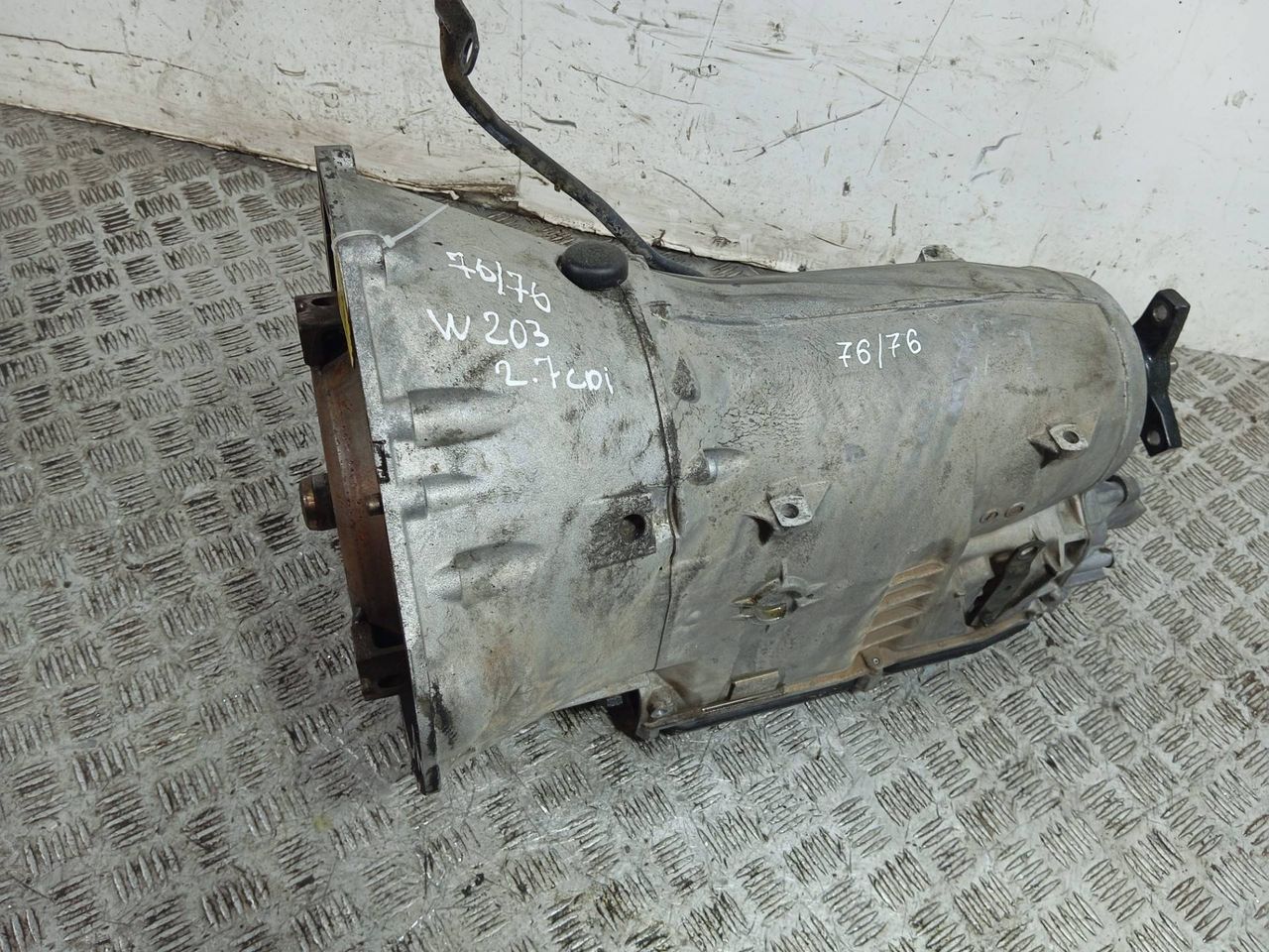 КПП автоматическая (АКПП) Mercedes-Benz C-Класс W203/S203/CL203 (2000 - 2004), 2.7 л., CDi, OM 612.961, дизель, АКПП, задний привод, 2102700701, 7226340 - фото №1