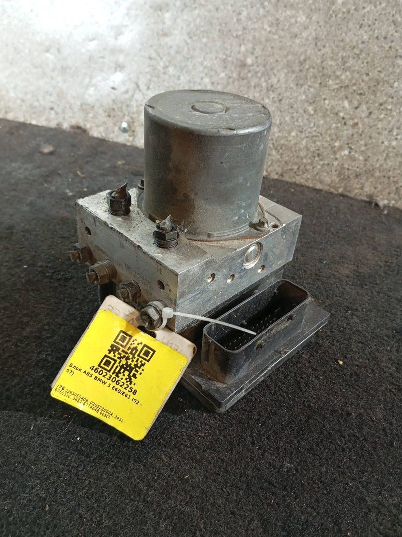 блок ABS BMW 5 серия E60/E61 (2002 - 2007), 0265950408, 0265236004, 3451-6768550, 3451-6774848 - фото №1
