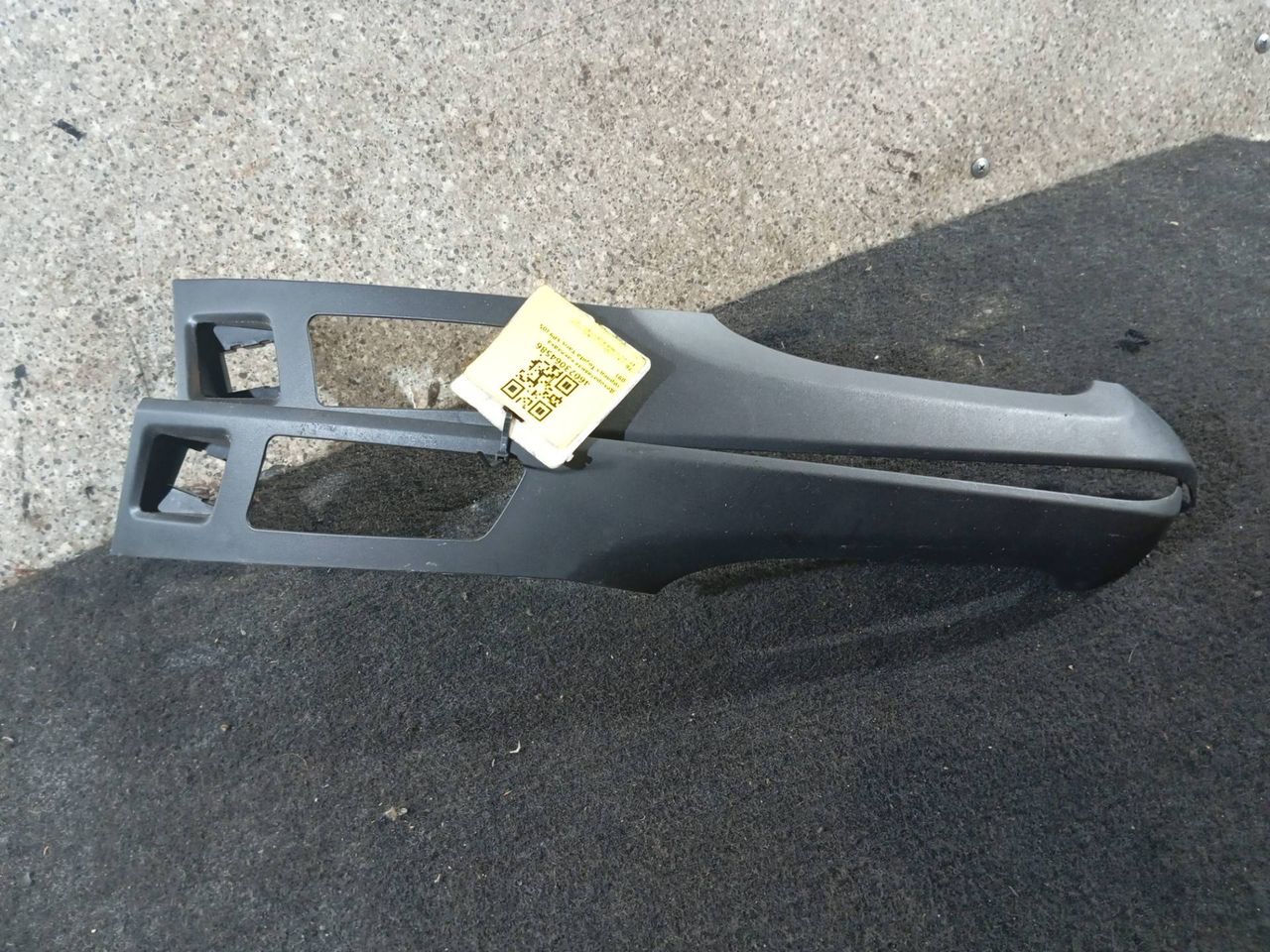 накладка на торпедо (консоль) Toyota Yaris XP9 (2005 - 2009), 55436-0D020, 55435-0D020 - фото №1