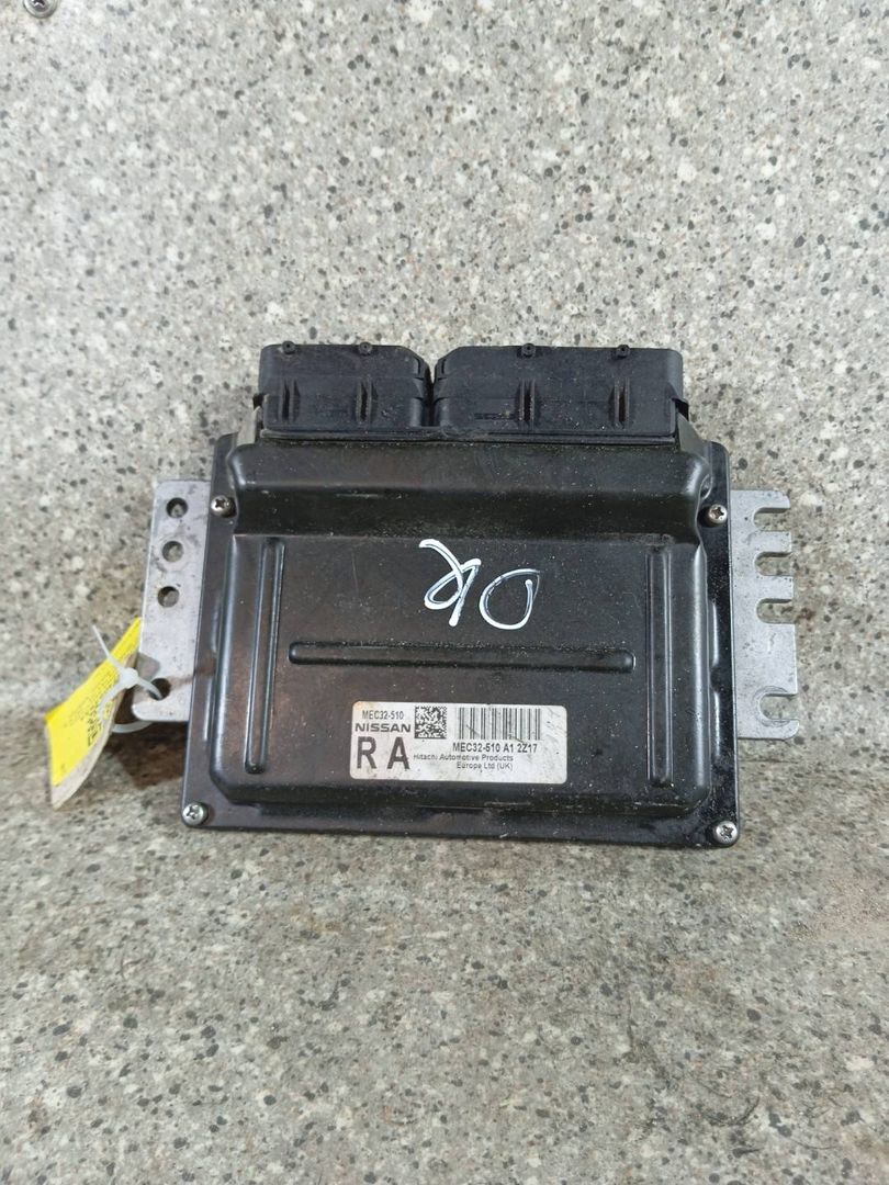 блок управления двигателем Nissan Primera P12 (2001 - 2008), 1.6 л., i, QG16DE, бензин, 5МКПП, MEC32510 - фото №1