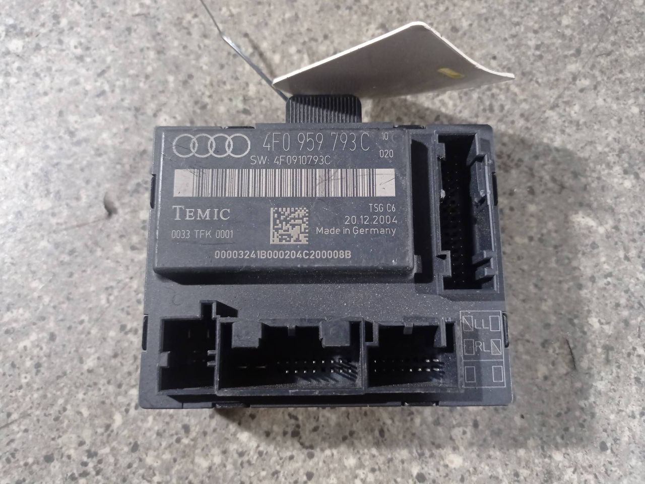 блок комфорта Audi A6 4F/C6 (2004 - 2008), 4F0959793C - фото №1