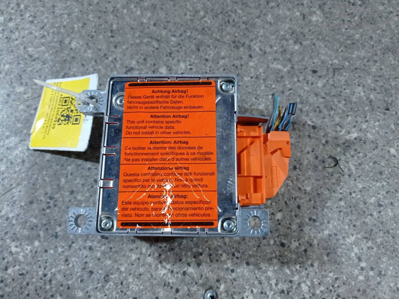 блок AirBag Mercedes-Benz CL-Класс C140 (1992 - 1996), 4.2 л., i, АКПП, купе, 0008208026 - фото №1