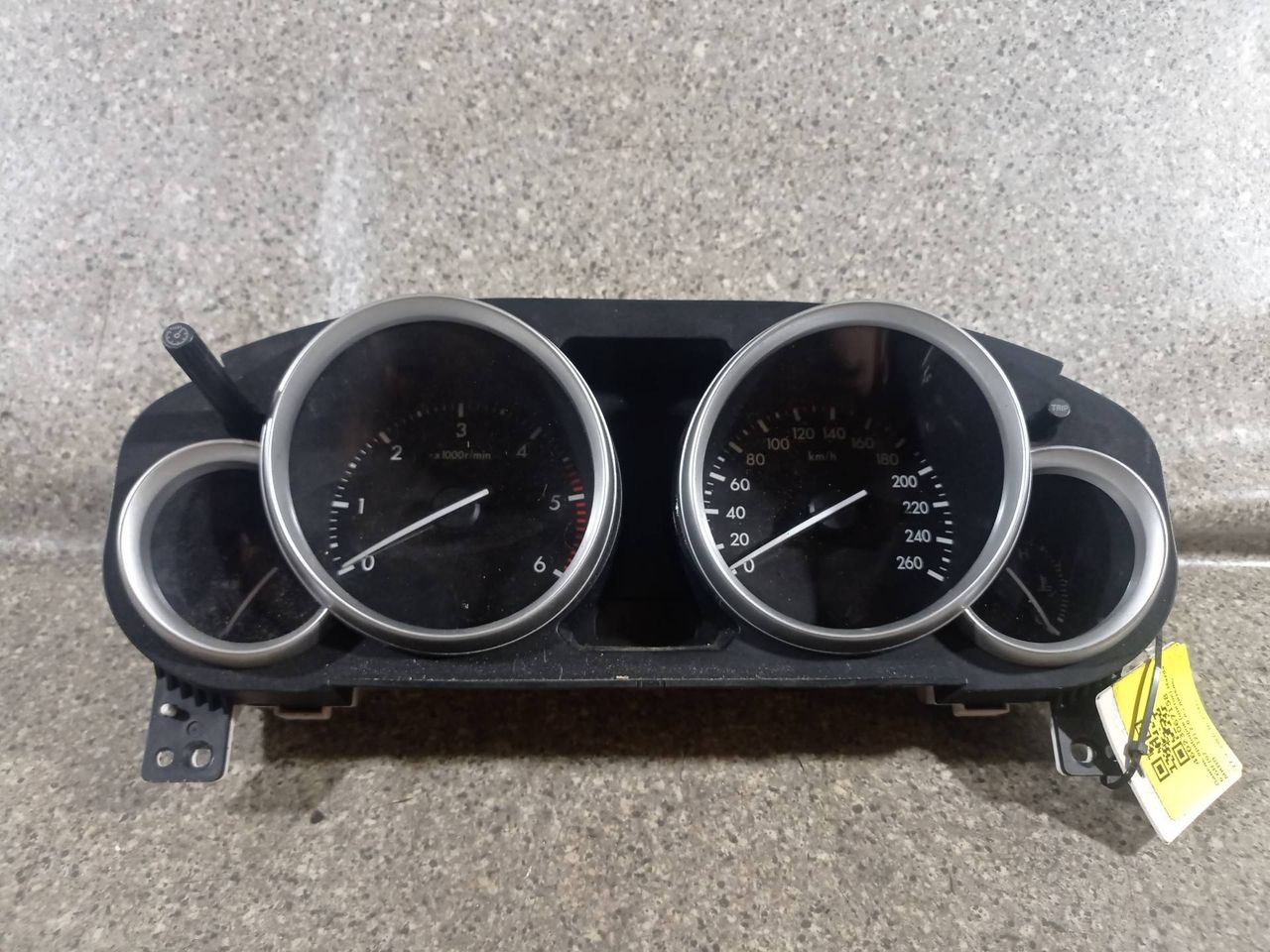 щиток приборов (приборная панель) Mazda 6 GH (2007 - 2012), 2.0 л., дизель, МКПП, 1EGAM6D, TD1155430 - фото №1