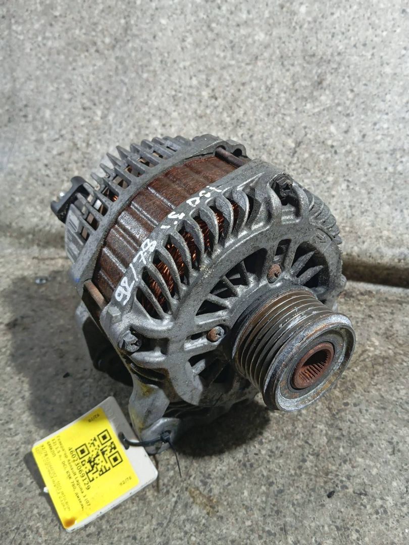 генератор Renault Laguna 3 поколение (2007 - 2012), 1.5 л., DCi, K9K 780, дизель, 6МКПП, 8200660057 - фото №1